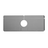 Maxbell Faucet Absorbent Pads Countertop Protector Water Drying for Kitchen RV Gray