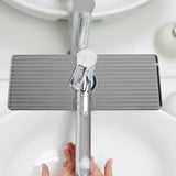 Maxbell Faucet Absorbent Pads Countertop Protector Water Drying for Kitchen RV Gray