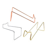 Maxbell Bottle Holder Display Shelf Storage Rack Bottle Display for Kitchen Rose Aureate