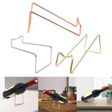 Maxbell Bottle Holder Display Shelf Storage Rack Bottle Display for Kitchen Rose Aureate