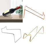 Maxbell Bottle Holder Display Shelf Storage Rack Bottle Display for Kitchen Rose Aureate