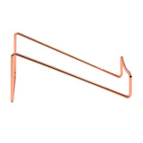 Maxbell Bottle Holder Display Shelf Storage Rack Bottle Display for Kitchen Rose Aureate