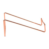 Maxbell Bottle Holder Display Shelf Storage Rack Bottle Display for Kitchen Rose Aureate