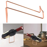 Maxbell Bottle Holder Display Shelf Storage Rack Bottle Display for Kitchen Rose Aureate