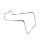 Maxbell Bottle Holder Display Shelf Storage Rack Bottle Display for Kitchen Argent