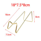 Maxbell Bottle Holder Display Shelf Storage Rack Bottle Display for Kitchen Aureate