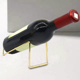 Maxbell Bottle Holder Display Shelf Storage Rack Bottle Display for Kitchen Aureate