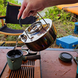 Maxbell Portable Camping Kettle Cookware Coffee Pot for Backpacking Camping