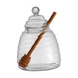 Maxbell Honey Pot with Dipper and Lid Kitchen Tools Honey Jar for food Large
