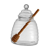 Maxbell Honey Pot with Dipper and Lid Kitchen Tools Honey Jar for food Large