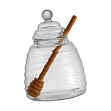 Maxbell Honey Pot with Dipper and Lid Kitchen Tools Honey Jar for food Large