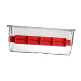 Maxbell Tissue Roll Holder Napkin Paper Storage Shelf Organizing Holders for Kitchen red