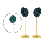 Maxbell Durable Earring Display Stand Resin Ear Model Stud Holder Showcase Stable Left
