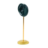 Maxbell Durable Earring Display Stand Resin Ear Model Stud Holder Showcase Stable Left