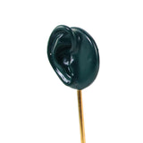 Maxbell Durable Earring Display Stand Resin Ear Model Stud Holder Showcase Stable Left