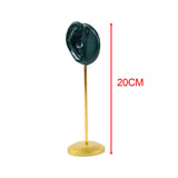 Maxbell Durable Earring Display Stand Resin Ear Model Stud Holder Showcase Stable Left