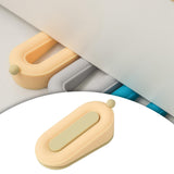 Maxbell Doorstop Wall Protectors Decorative Wear Resistant for Household Dorm Office Yellow