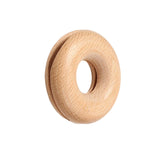 Maxbell Donut Shape Wooden Bag Clip Clamp Compact for Household Home Beech Wood