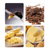 Maxbell Cheese Chocolate Slicer Utensils Kitchen Gadgets with Wood Handle Adjustable Style A