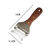 Maxbell Cheese Chocolate Slicer Utensils Kitchen Gadgets with Wood Handle Adjustable Style A