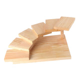 Maxbell Sushi Serving Tray Succulent Holder Cup Cake Plate for Christmas Party Rectangular