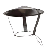 Maxbell Durable Chimney Cover Stainless Steel Detachable for Garden Outside Stove
