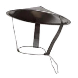 Maxbell Durable Chimney Cover Stainless Steel Detachable for Garden Outside Stove