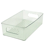 Maxbell Storage Boxes Closet Organizer Multi Use Stackable for Kitchen Home Office Green