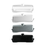 Maxbell Butter Dish Large Capacity Kitchen Organization for Restaurant Biscuits Clear
