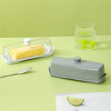 Maxbell Butter Dish Large Capacity Kitchen Organization for Restaurant Biscuits Clear