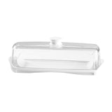 Maxbell Butter Dish Large Capacity Kitchen Organization for Restaurant Biscuits Clear