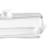 Maxbell Butter Dish Large Capacity Kitchen Organization for Restaurant Biscuits Clear