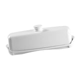 Maxbell Butter Dish Large Capacity Kitchen Organization for Restaurant Biscuits White