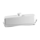 Maxbell Butter Dish Large Capacity Kitchen Organization for Restaurant Biscuits White