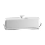 Maxbell Butter Dish Large Capacity Kitchen Organization for Restaurant Biscuits White