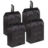Maxbell Portable Travel Shoes Storage Bags Packing Organizers for Clothing black 210D 43cm