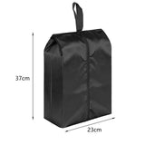 Maxbell Portable Travel Shoes Storage Bags Packing Organizers for Clothing black 190T 37cm