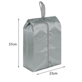 Maxbell Portable Travel Shoes Storage Bags Packing Organizers for Clothing grey 210D 37cm