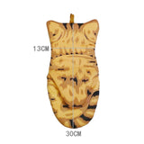 Maxbell Microwave Oven Gloves Cat Shaped Portable Cozy for BBQ Household Baking A