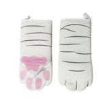 Maxbell Microwave Oven Gloves Cat Shaped Portable Cozy for BBQ Household Baking B