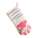 Maxbell Microwave Oven Gloves Cat Shaped Portable Cozy for BBQ Household Baking B