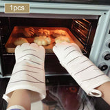 Maxbell Microwave Oven Gloves Cat Shaped Portable Cozy for BBQ Household Baking B