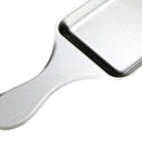 Maxbell Stainless Steel Serving Platters Tableware Sashimi Tray for Bread Fish Steak 42.9x11.5cm Silver