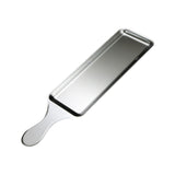 Maxbell Stainless Steel Serving Platters Tableware Sashimi Tray for Bread Fish Steak 42.9x11.5cm Silver