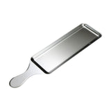 Maxbell Stainless Steel Serving Platters Tableware Sashimi Tray for Bread Fish Steak 42.9x11.5cm Silver