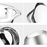 Maxbell Divided Hot Pot Pan Stainless Steel with Divider for Party 30cm