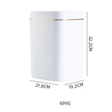 Maxbell Smart Garbage Bucket Touchless Garbage Can for Home Bathroom Living Room 13L