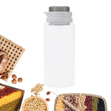 Maxbell Airtight Grain Container Large Capacity with Lids for flour Kitchen White