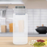 Maxbell Airtight Grain Container Large Capacity with Lids for flour Kitchen White