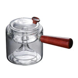 Maxbell 500ml Glass Teapot for Steaming and Cooking Stovetop Safe for Office Home